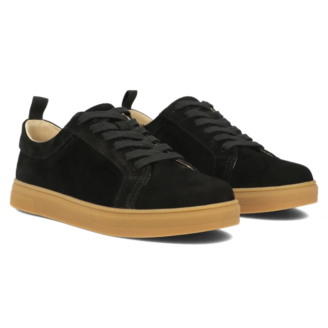 Leather shoes Filippo DP6129/24 BK black