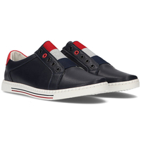 Leather shoes Filippo DP2155/21 NV navy blue