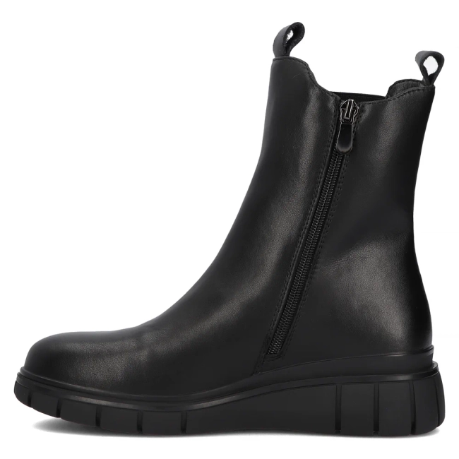 Leather ankle boots Filippo DBT6561/24 BK black