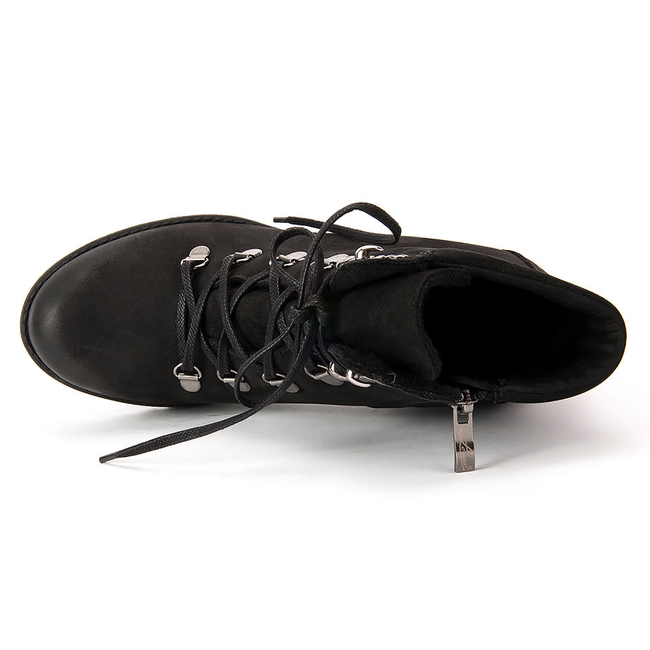 Ankle boots Lemar 60094 s.black + krat.pol.