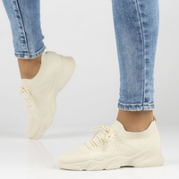 Sneakersy Filippo DTN2184/22 BE beżowe