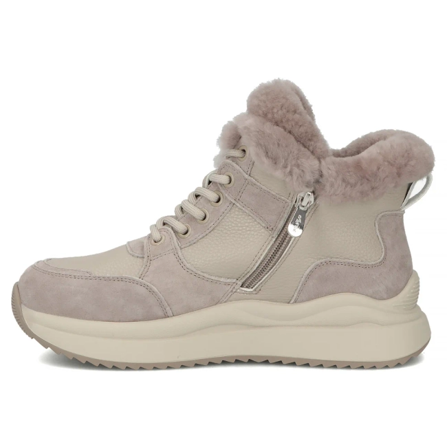 Leather ankle boots Filippo DBT7240/25 BE beige