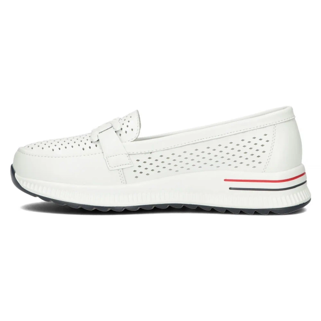 Leather shoes Filippo DP4400/25 WH white
