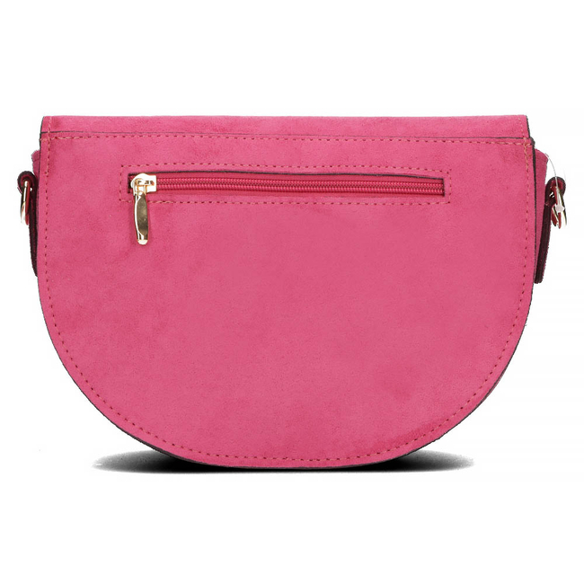 Handbag Messenger Bag Laura Biaggi JS-256 fuchsia