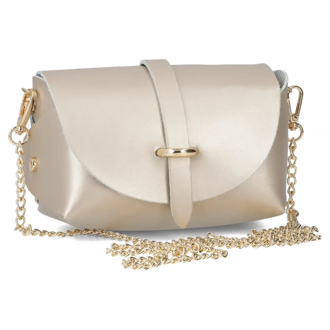 Handbag Toscanio Leather A32 gold