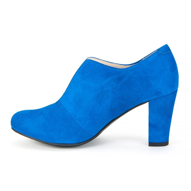 Ankle boots LIBERO 8025 colour 155 blue nubuck