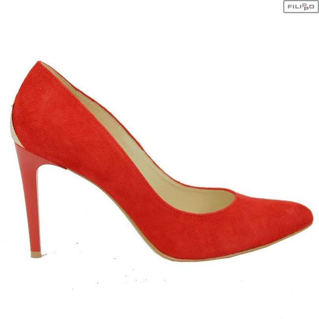 Pumps VISCONI c-159 k.359 red nubuck 8023740