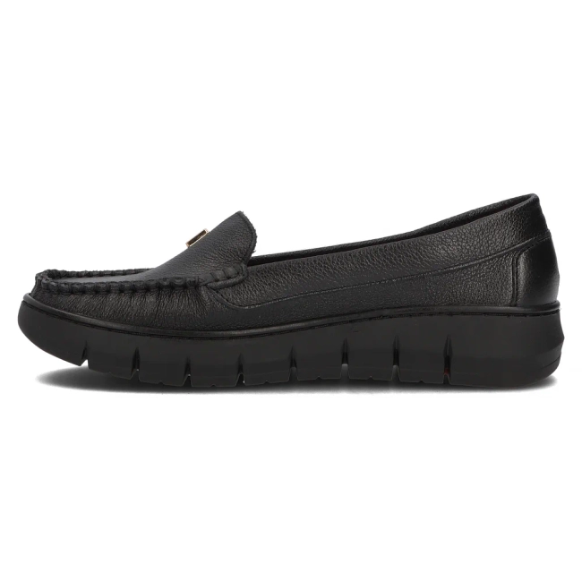 Leather loafers Filippo 10167 black