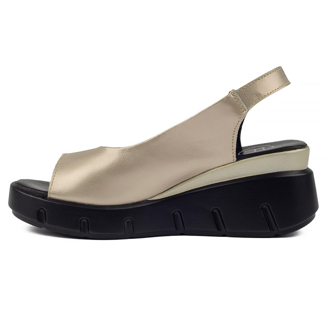 Leather sandals Filippo DS3595/22 GO gold