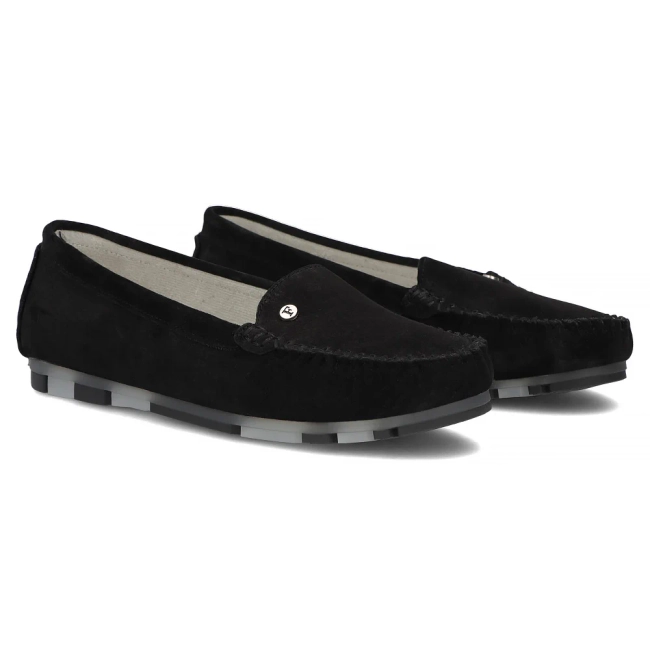 Leather loafers Filippo DP2037/26 BK black