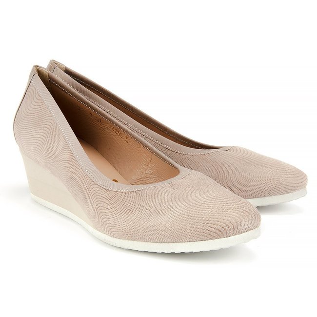 Pumps Bioeco by Arka BI 5255 colour 810+466 beige