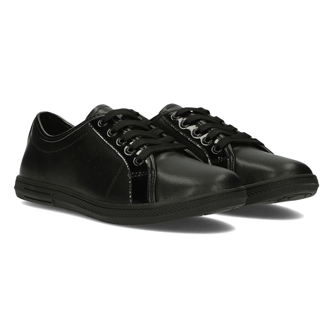 Skórzane półbuty Filippo DP3508/23 BK czarne