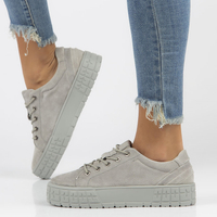 Leather shoes FILIPPO DP3527/22 GR grey