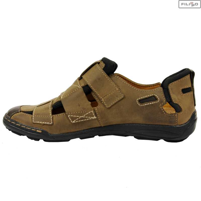 Shoes KACPER 1-4213 K.372 brown+black 8022572