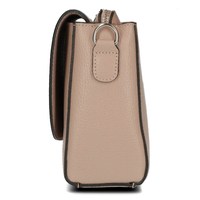 Handbag Toscanio Leather Messenger Bag A179 dark pink