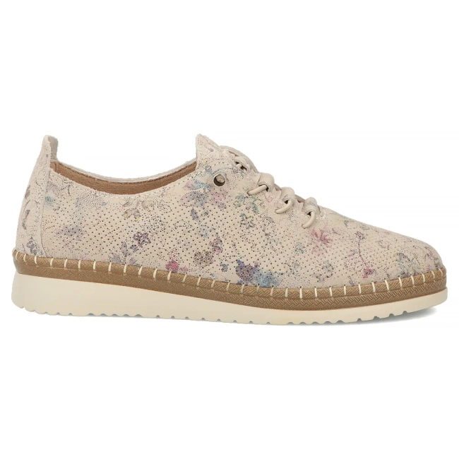 Leather shoes Filippo DP7542/26 MLT beige