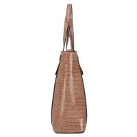 Brown shopper bag brown allure