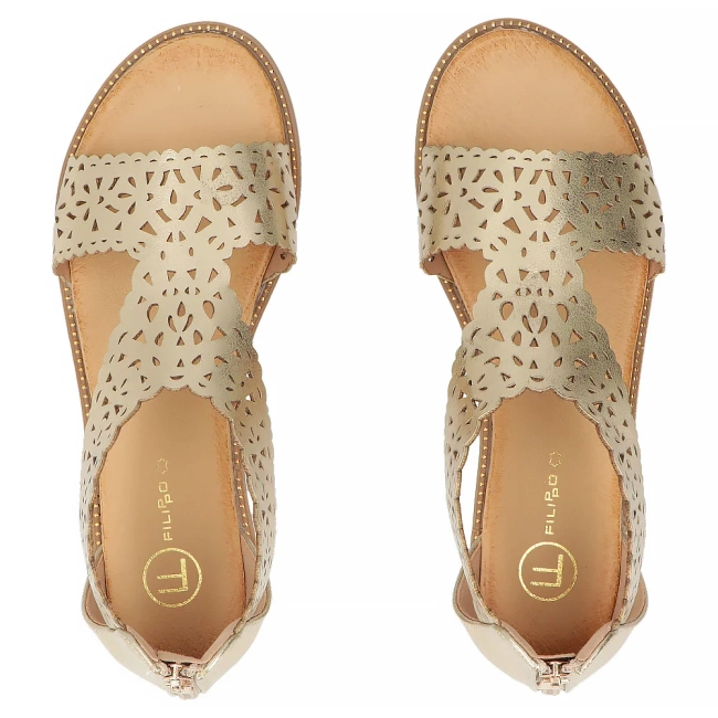 Sandals Filippo DS7889/26 GO gold