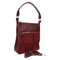 Bag Progres 1652 Burgundy Patches