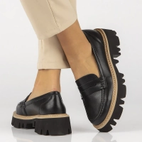 Leather shoes Filippo DP6088/24 BK black