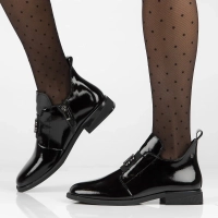 Leather ankle boots FilippoDBT4763/23 BK black