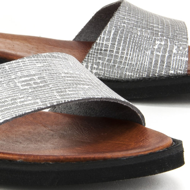 Sandals Nessi 18382 Black + Grey ST