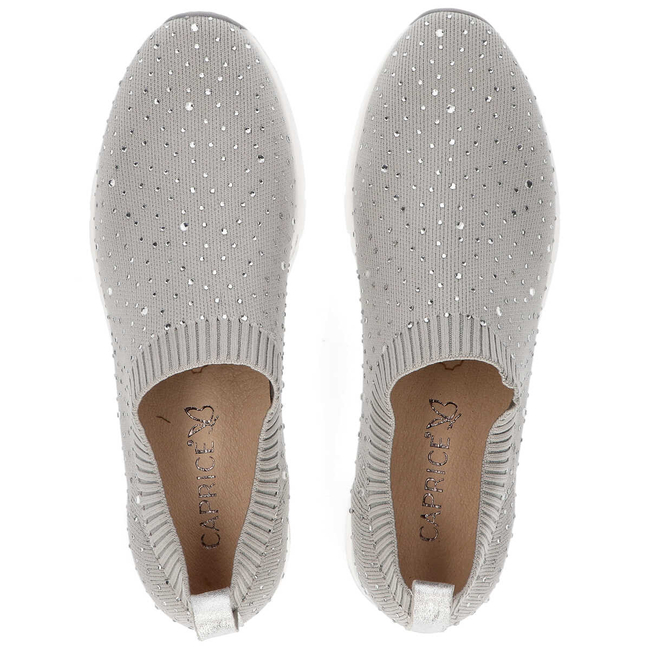 Shoes Caprice 9-24702-24 232 Light Grey Knit