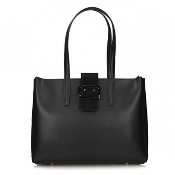 Handbag Toscanio Leather B101 black