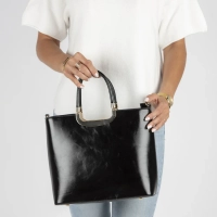 Black handbag celeste