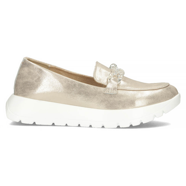 Leather shoes Filippo DP4553/23 BE beige