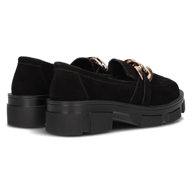 Leather shoes Filippo DP3221/21 BK S black