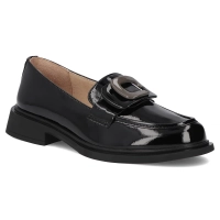 Skórzane lordsy Filippo DP6772/26 BK czarne
