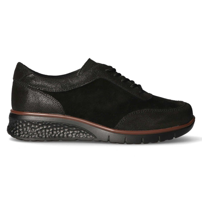 Leather shoes Filippo DP1509/20 BK black