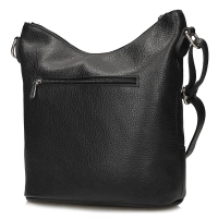 Leather handbag Toscanio 16176 black