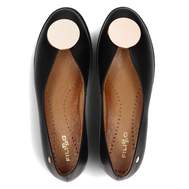 Leather shoes Filippo 05315B black