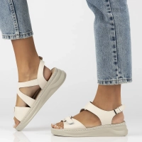 Leather sandals Filippo DS7043/25 BE beige