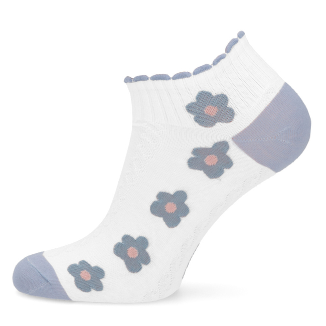 Women's Socks 2401-13 braid white