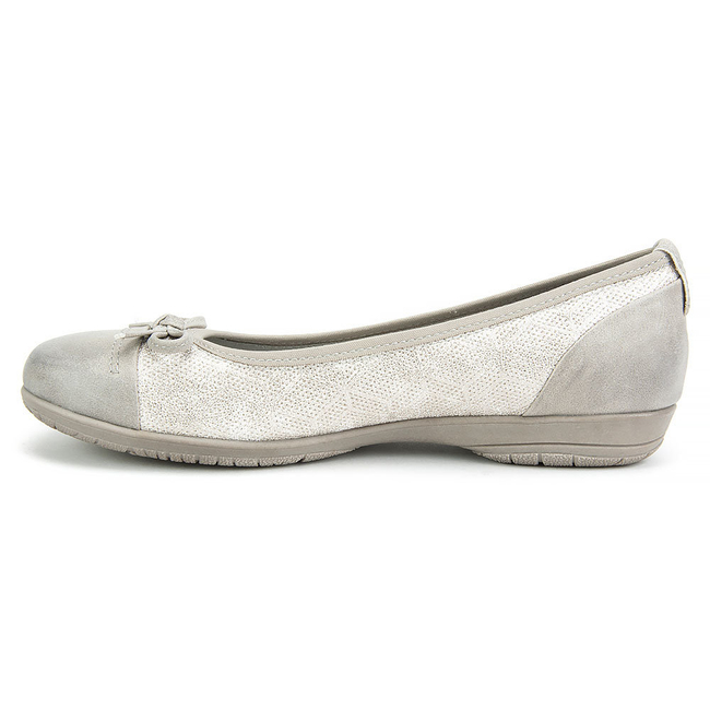 Ballerinas Soft Line 8-22168-20 204 Lt grey