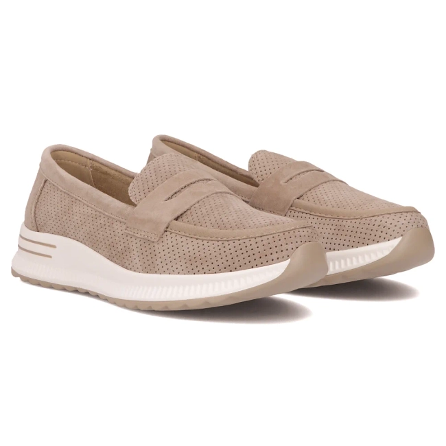 Leather shoes Filippo DP6750/25 BE beige