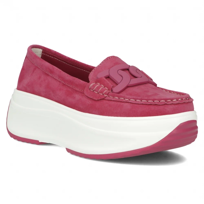 Leather shoes Filippo DP6132/25 FH pink