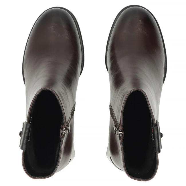 Leather ankle boots Filippo DBT8126/26 D BR brown