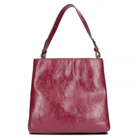 Torebka Ines Delaure 1682203 bordowa