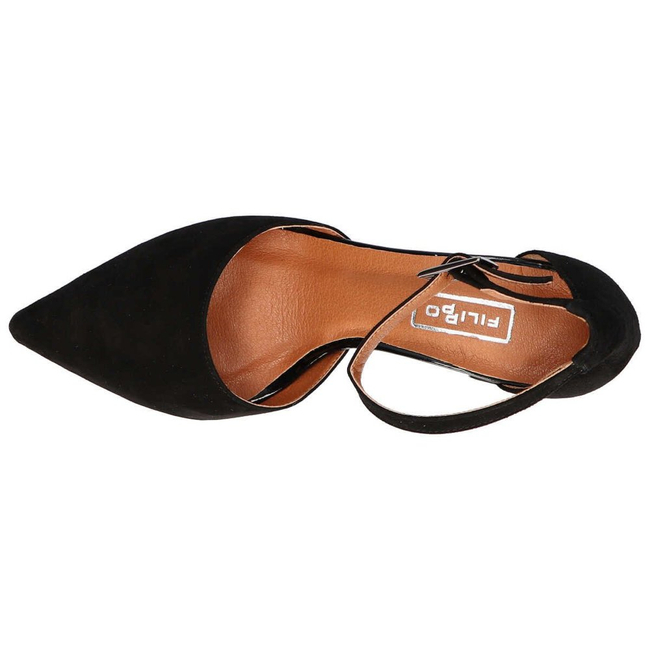 Sandals Filippo 1515 Black Suede