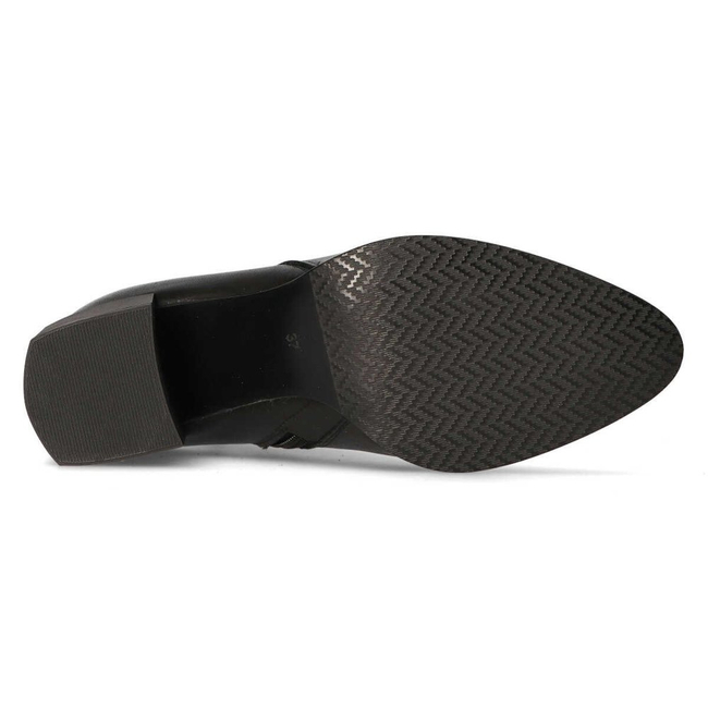 Leather ankle boots Filippo 1605 black face