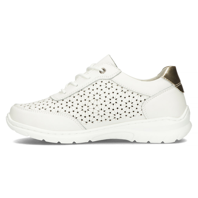 Leather sneakers Filippo DP4519/23 WH white