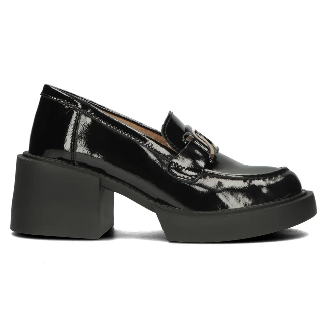 Leather shoes Filippo DP4920/23 BK L black