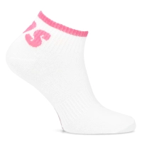 Women's Socks WS512 white pink
