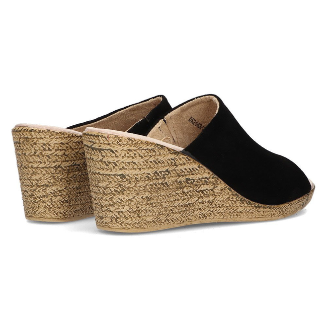 Leather flip-flops Filippo DK2143/21 BK black