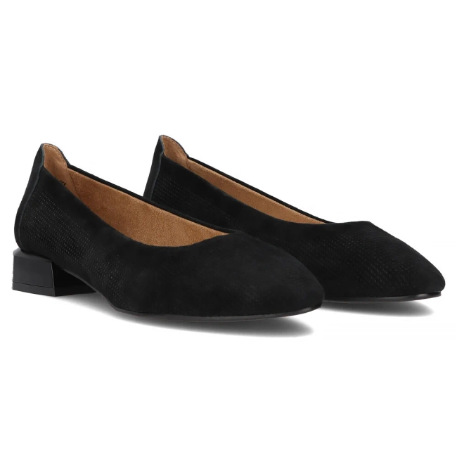 Leather shoes Filippo DP6789/25 BK black