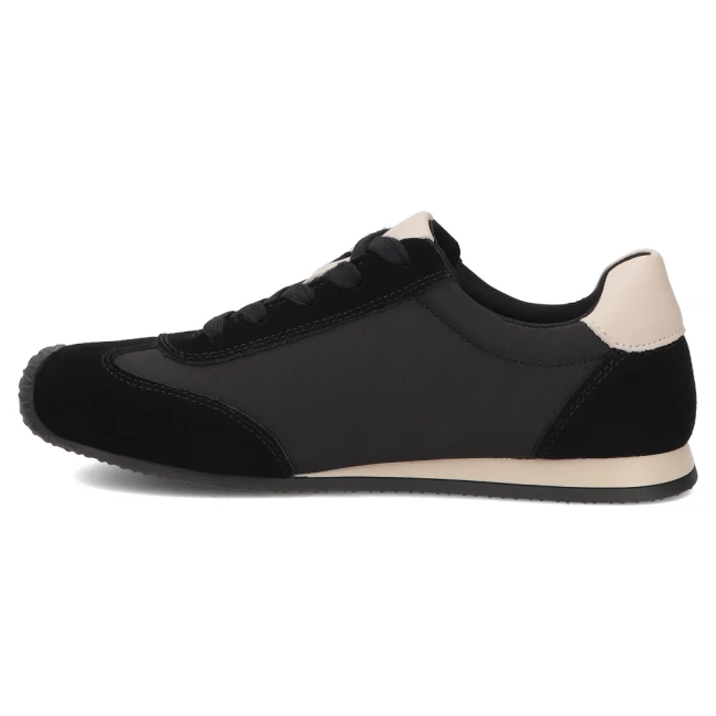 Skórzane sneakersy Filippo DP7967/26 BK czarne